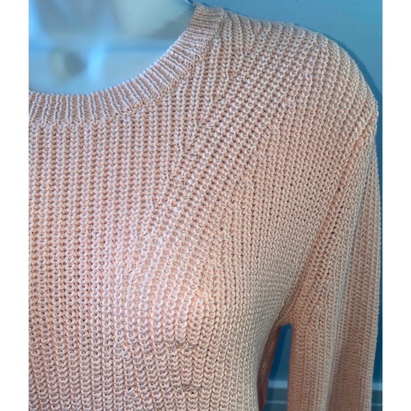 Parrish LA Knit Pink Pullover Sweater Shirt - Picture 3 of 7